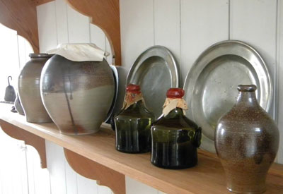 bowls and jars